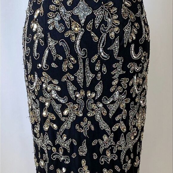 Mac Duggal Embellished Midi-Dress size 6 - Picture 6 of 15
